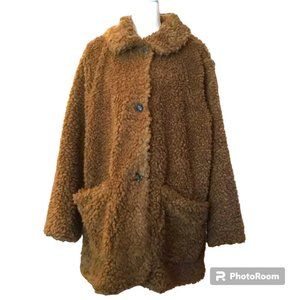 New Directions Plus Size Poodle Jacket